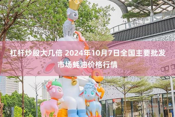 杠杆炒股大几倍 2024年10月7日全国主要批发市场蚝油价格行情